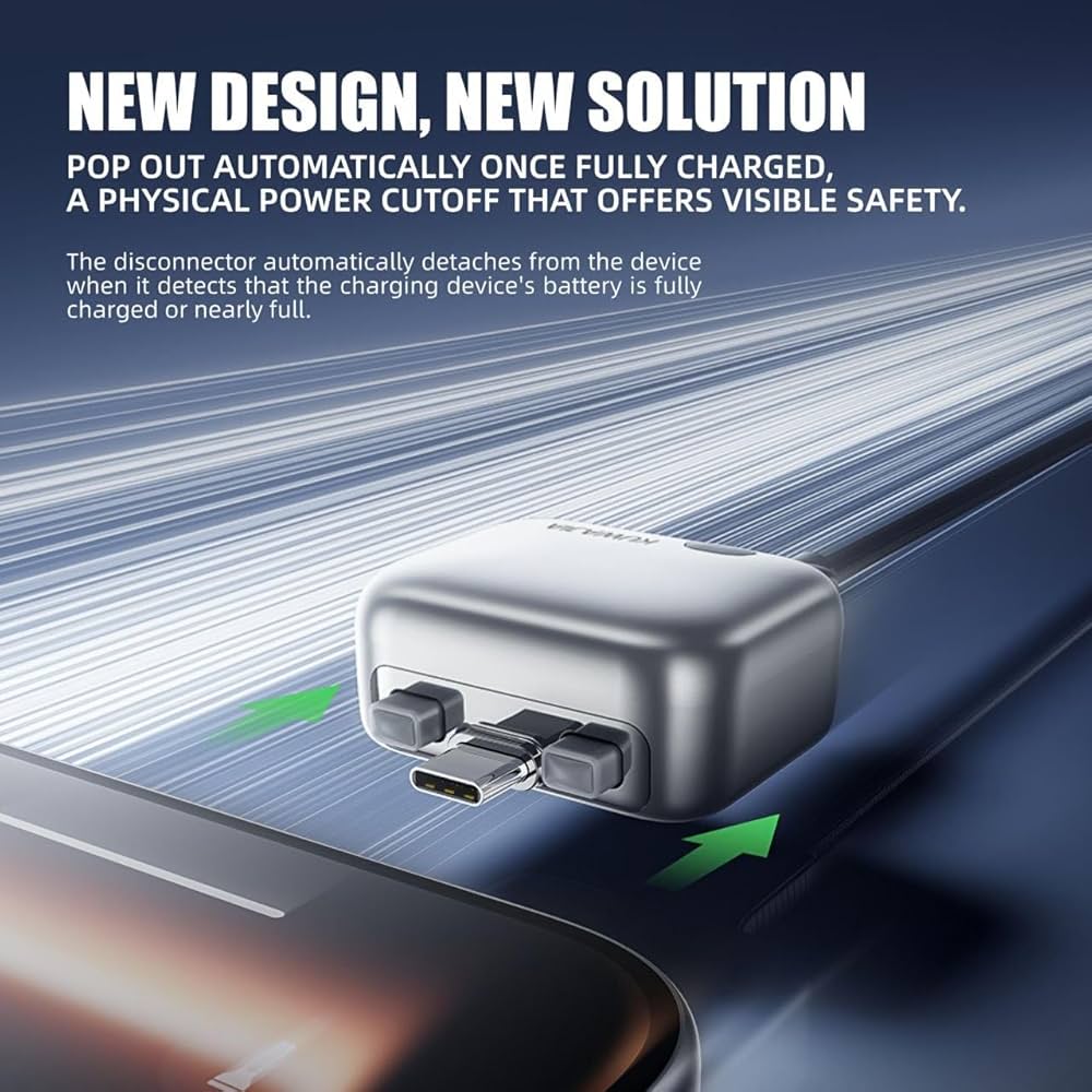 Smart Charger Adapter Auto Power Disconnector Guard Every Mobile Power Bank
